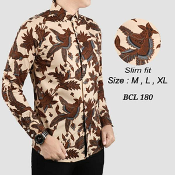 Batik Slimfit Tangan Panjang Pria BCL 180