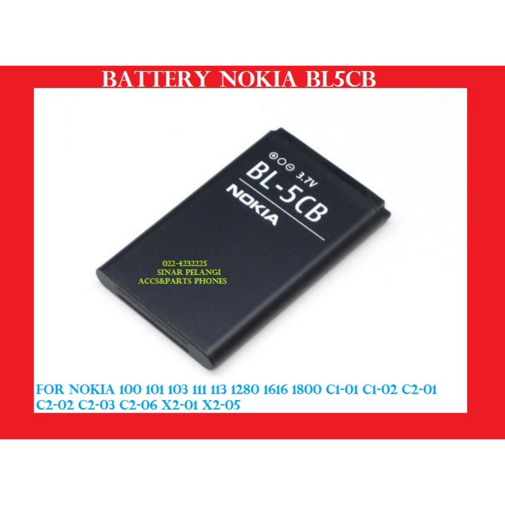 Garansi Ganti Baru 800 Mah Battery Batre Baterai Nokia Bl5cb 100329