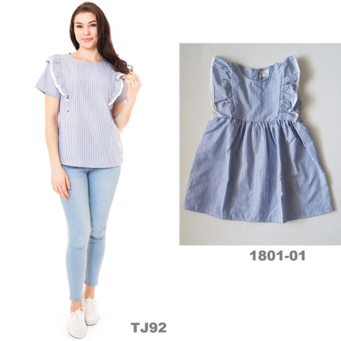 Mamayara Baju Hamil Menyusui Nursing Wear TJ92 Couple Set