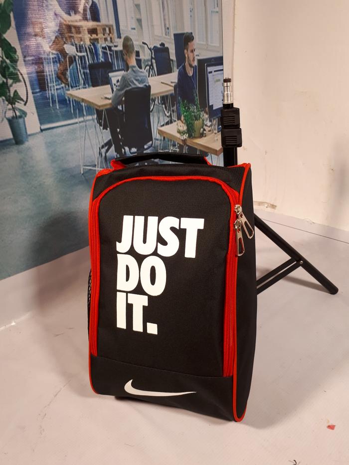 HARGA DISKON!!! tas tempat sepatu nike just do it tas sepatu NIKE TERBARU GROSIR - Hitam - PGEXYd