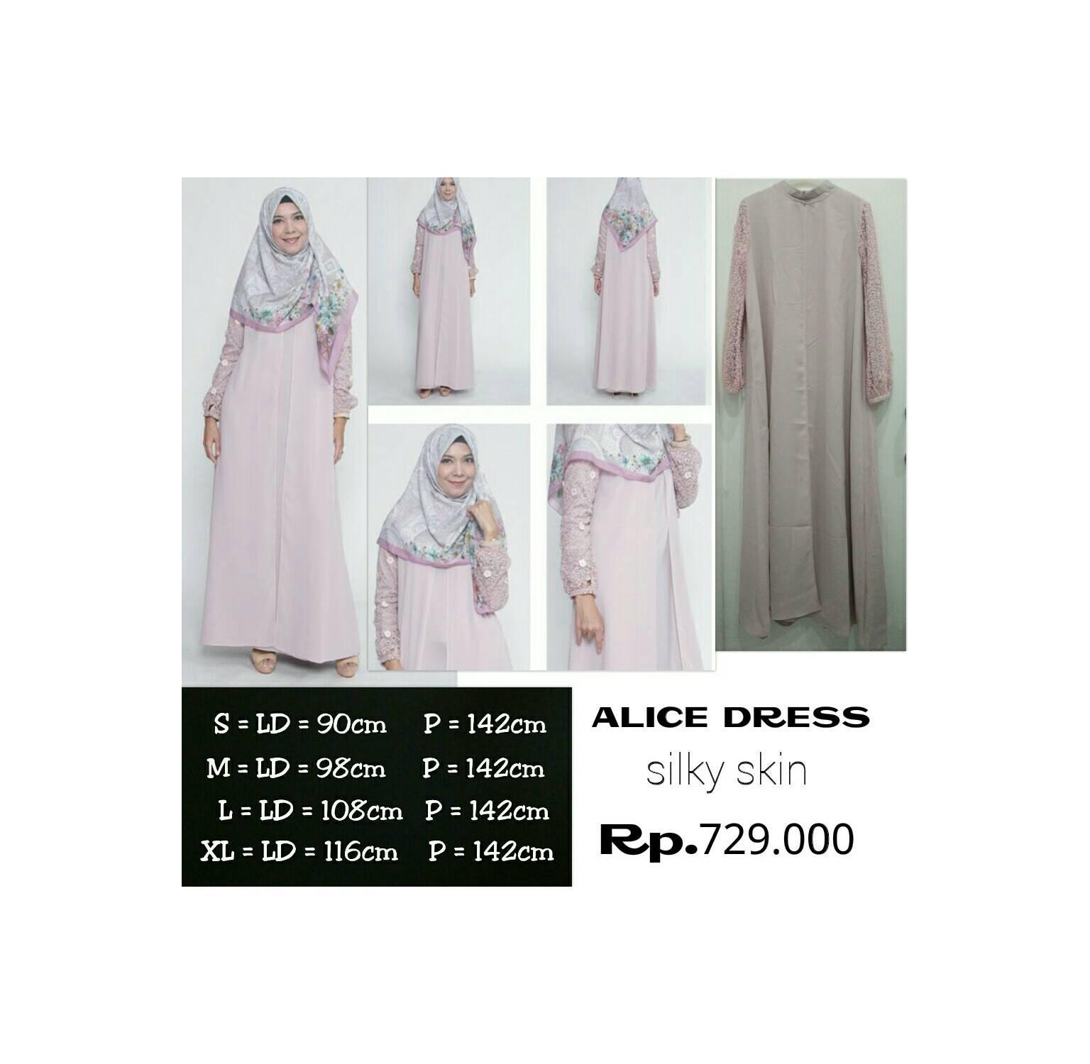 Dress Alice Zoya Rp 729.000 Discount Jadi Rp 656.100