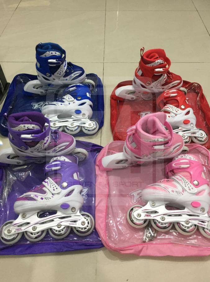 Jual Sepatu Roda/ Inline Skate Jahit Bajaj Power Superb Grosir Unik