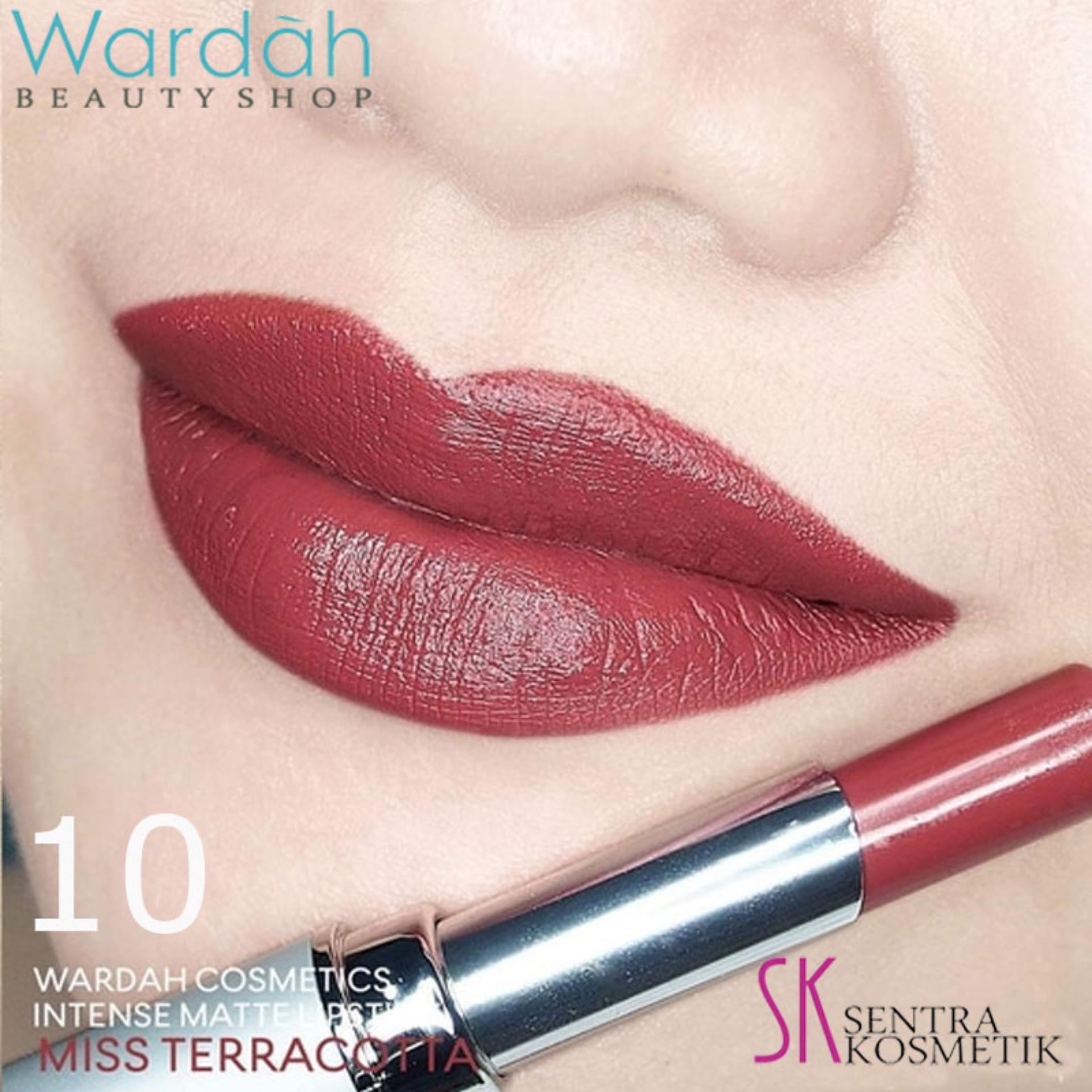 Wardah INTENSE Matte Lipstick 10 - Miss Terracotta