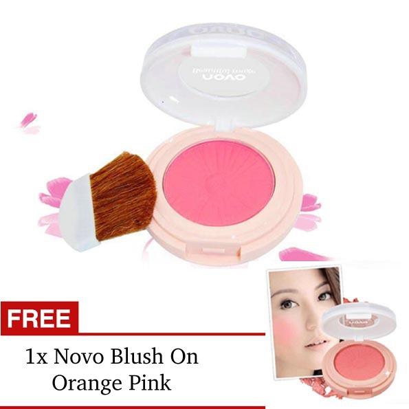 Novo Blush On Pink Free Blush On Orange Pink Perona Pipi Warna Soft