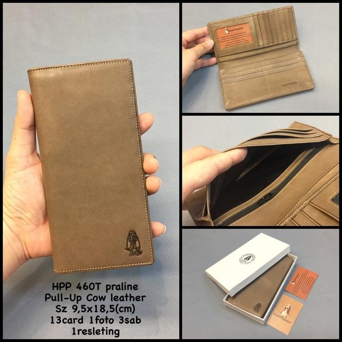 Sedang Diskon!! Dompet Hush Puppies 460Fu Praline Dompet Kulit Dompet Pria Murah - ready stock