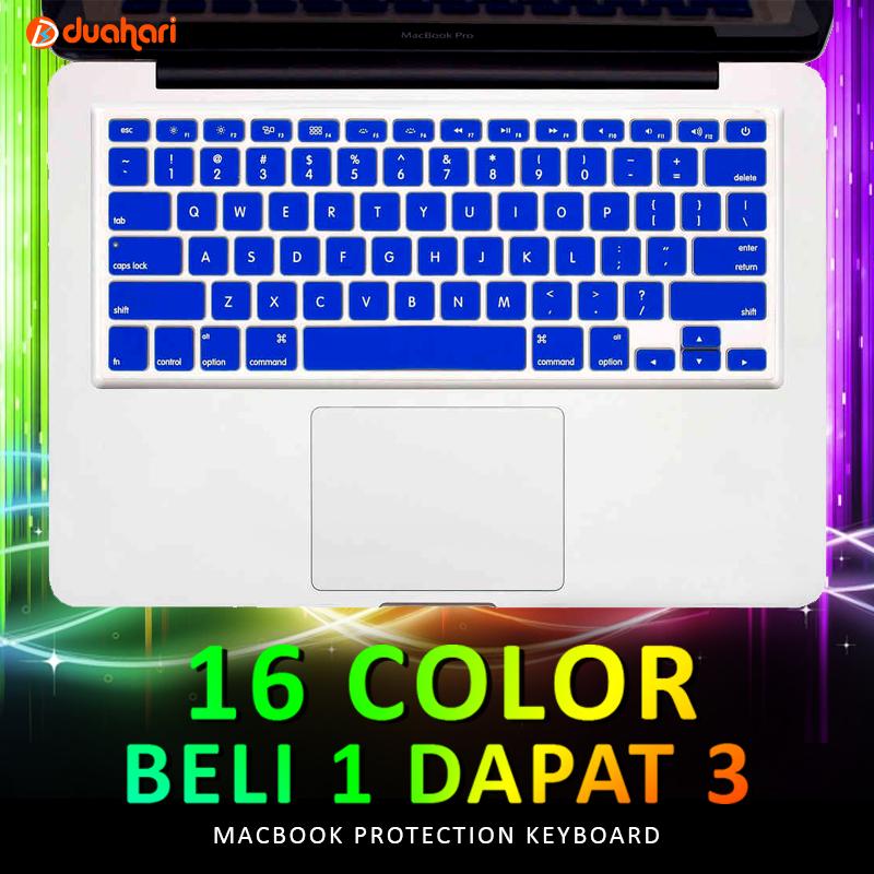 Macbook Protection Keyborad Silicone Cover Skin Frame Pelindung Keyboard Macbook Air Pro 13 15