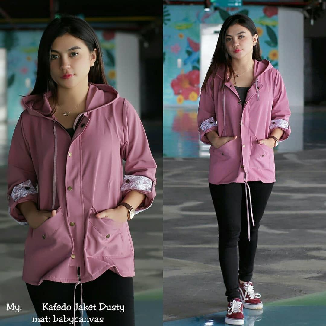 CAFEDO JAKET PARKA - FASHION JAKET PARKA WANITA