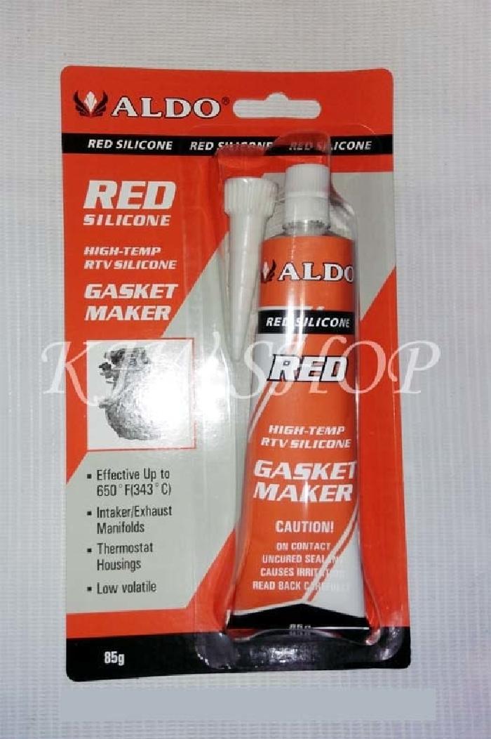 Lem Gasket Red Hi Temperature Tahan Panas 85 gram ALDO