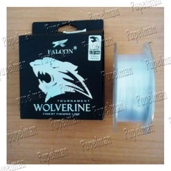 0,34/40Lb - Senar Nylon FALCON WOLVERINE 150M Senar Pancing Reel Pancing Gulungan Reel Spinning Pancing Rel Senar Pancing Nilon Tali Umpan Joran Pancingan Mancing Mania Air Laut Tawar Makanan Makan Pakan Ikan