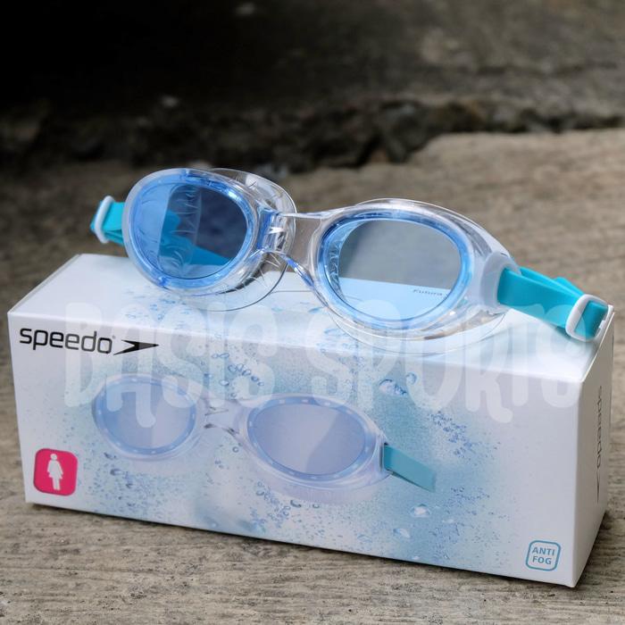 ORIGINAL - KACAMATA RENANG WANITA SPEEDO FUTURA CLASSIC BLUE