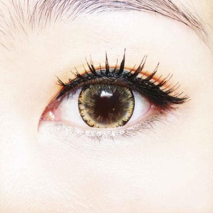 Promo Acessoris Warna Mata Softlens EOS Ice Brown Coklat Natural