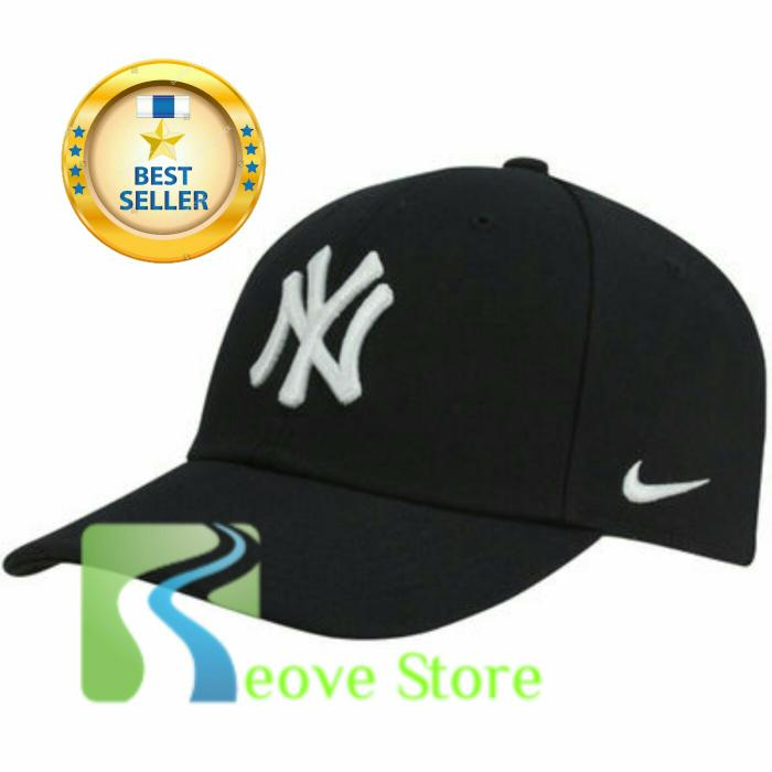 Sedang Diskon!! Topi Baseball Build Up Ny New York Yankees Nike Trucker Snapback - Rs - ready stock