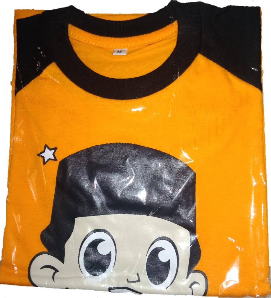Kaos karakter anak muslim size M