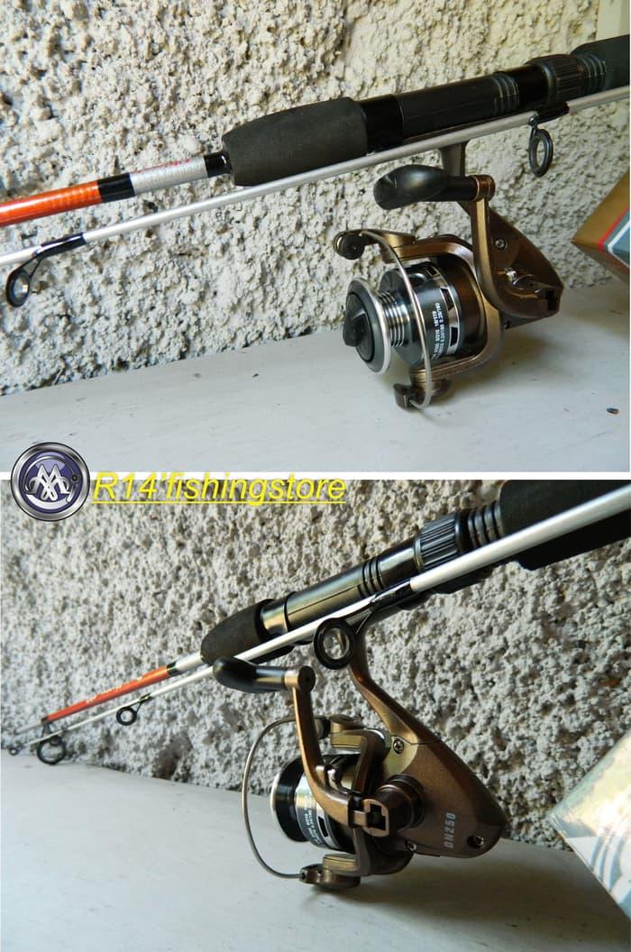 set joran dan reel daido naruto spin 250