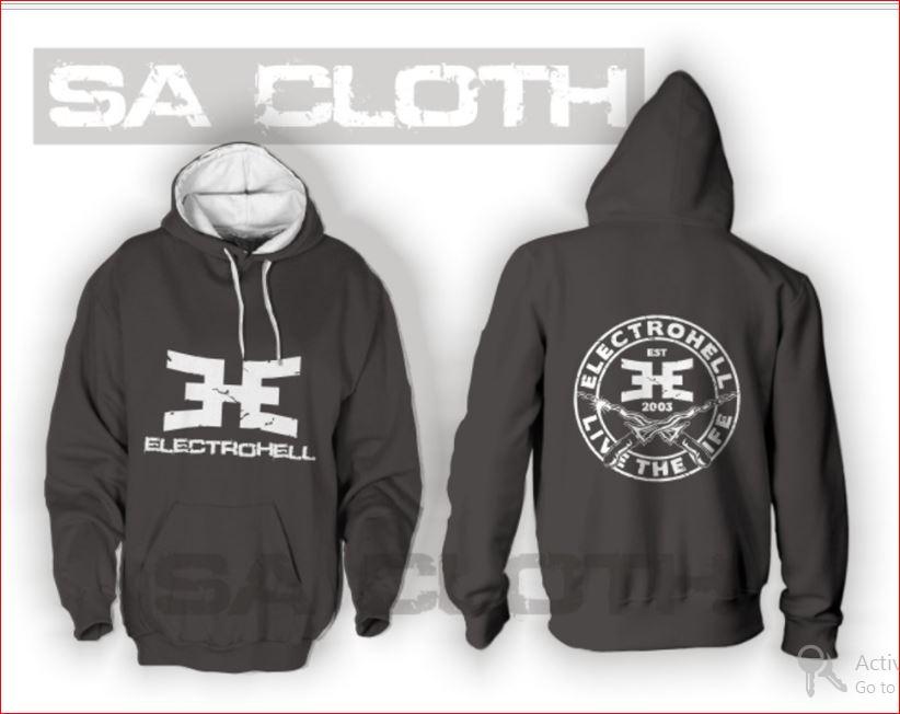 Jaket Electrohell ( HOODIE, JUMPER, SWEAETER, ZIPPER, KAOS, Dll )
