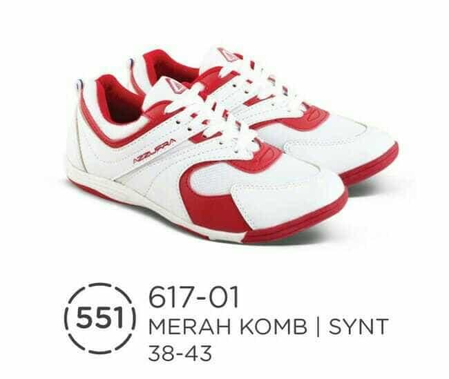 Promo Sepatu olahraga pria badminton-asli distro sepatu cowok merah biru az Fashion