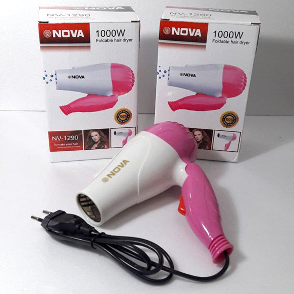 VR24.Power Hair Dryer Foldable N-1290 Nova 500W Super Power Murah Gak Perlu Mahal Barang Berkwalitas