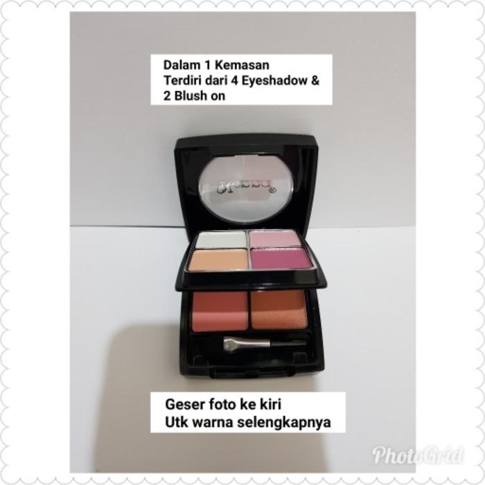 Termurah 4 EYESHADOW & 2 BLUSH ON NONNA MAKE UP SET 1006 NO. 06