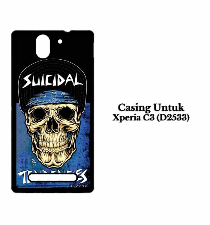 Casing Xperia C3 (D2533) tendencies Custom Hard Case Cover