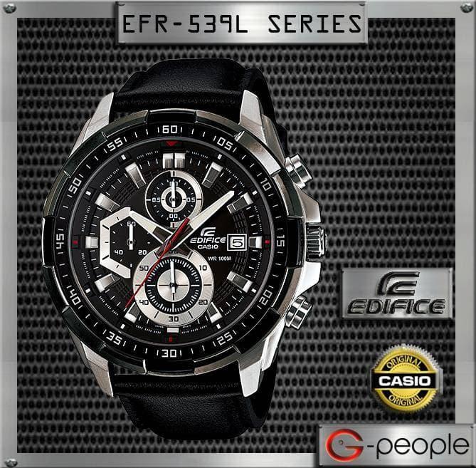 Jam Tangan Pria Merk Casio Edifice Ori Bm Type : EF 539 Baterai