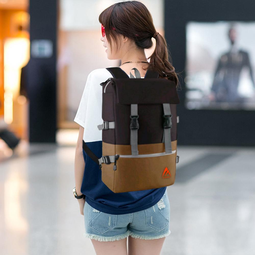 Tas Wanita Tas Ransel Wanita Tas Pria Tas Ransel Pria Tas Punggung Tas Laptop Tas Korea Tas Ransel Korea Tas Sekolah Tas Kerja Tas Wanita Terbaru Tas Wanita Korea Tas Gunung 40l Tas Pria Ransel Tas Wanita Murah M051-18 Original - Coffee + Raincover