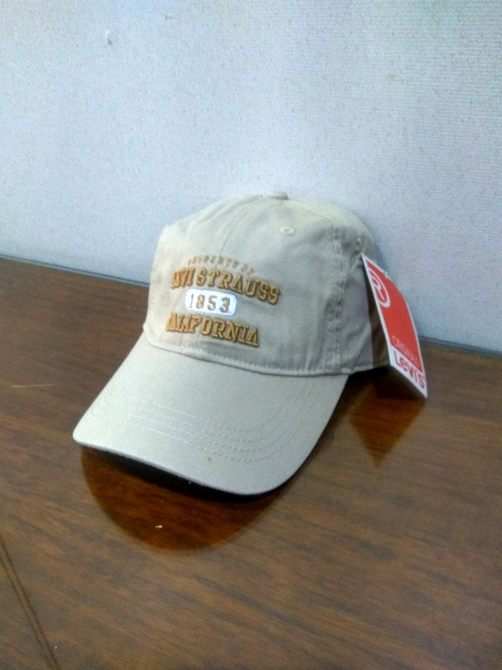 Topi Levis Strauss Import - Cream di lapak Topi KanBaru topikanbaru