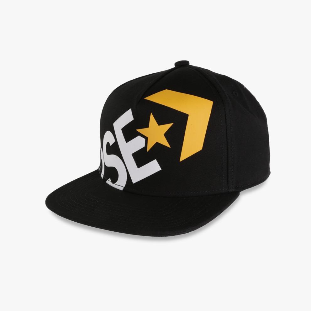 Converse Wrap Around Snapback - Hitam