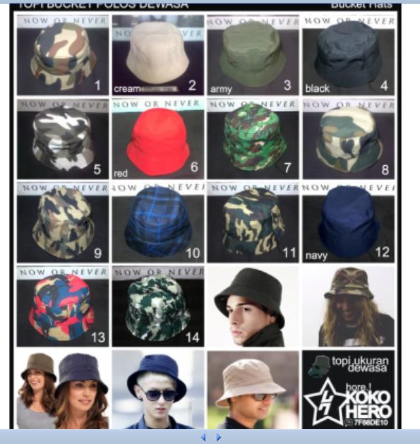topi Bucket Hat Buckethat Hats polos polosan Dewasa mancing petani