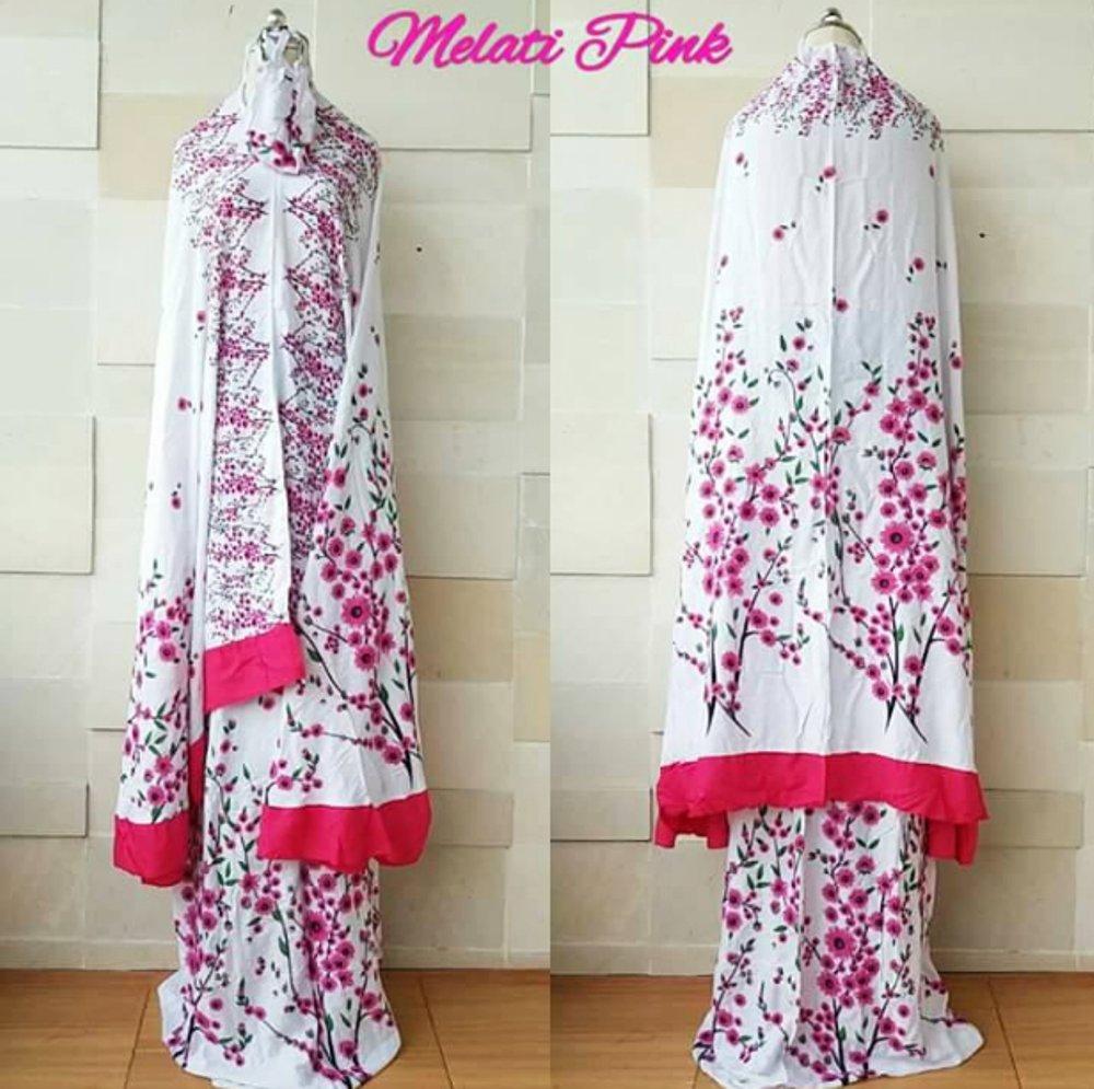 Mukena Bali Jumbo White-pink di lapak Grosir mukena grosirmukena880