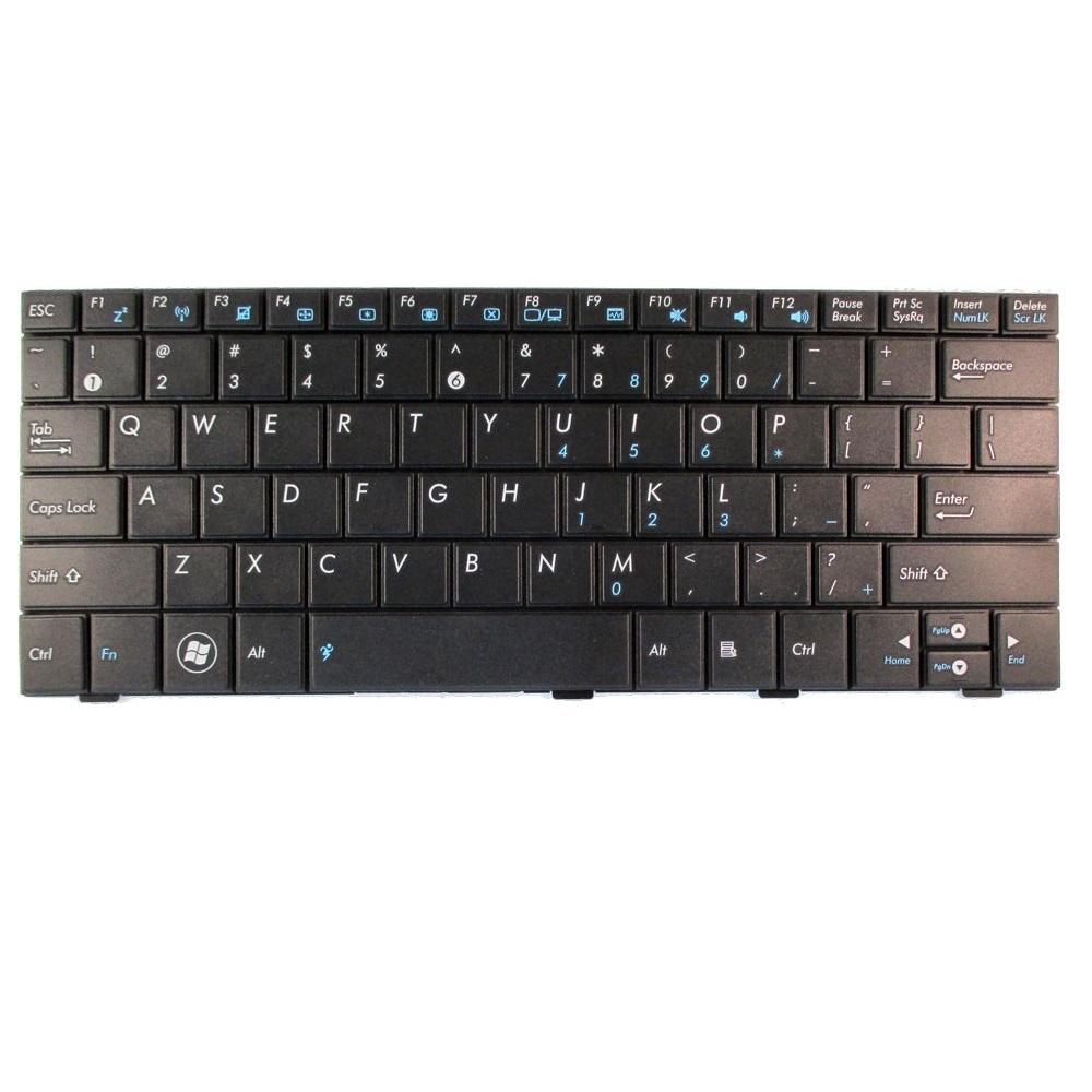 Keyboard Asus Eee PC Shell 1005HA 1008HA 1101HA US - Black