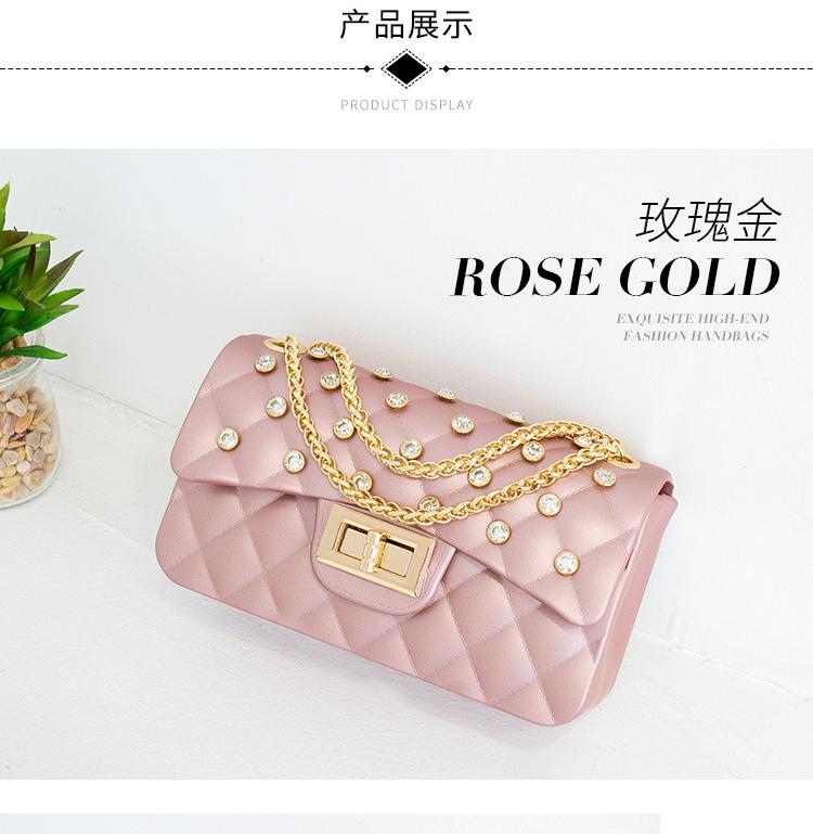 Tas Jelly Matte Diamond High Quality Tas Import Batam Ukuran 18CM 22CM