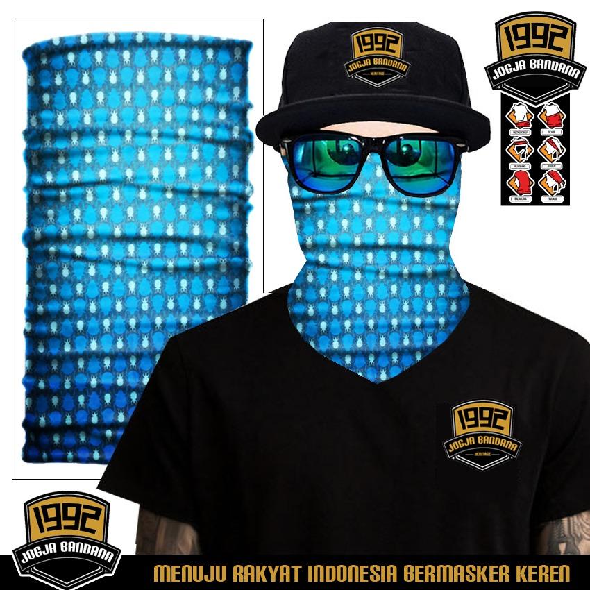 Jogja Bandana Buff (BELI 3 GRATIS 1) bandana masker serbaguna elastis Tanpa sambungan (Seamless) - Limited Edition