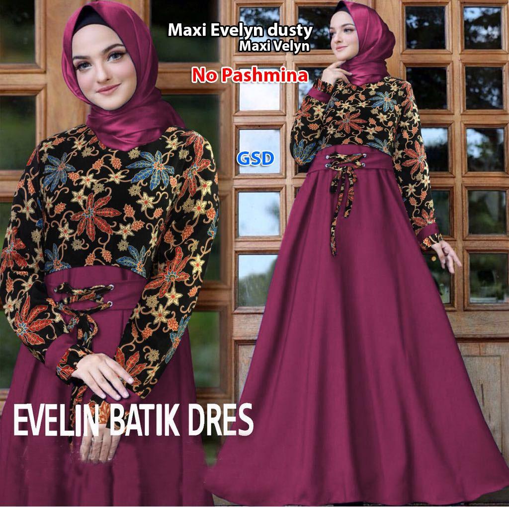 Kemeja Pria/ Fashion/ Baju Wanita/ Baju Muslim Wanita/ Baju Gamis Wanita/ Longdress/ Maxi Evelyn/ Maxi Evlyn