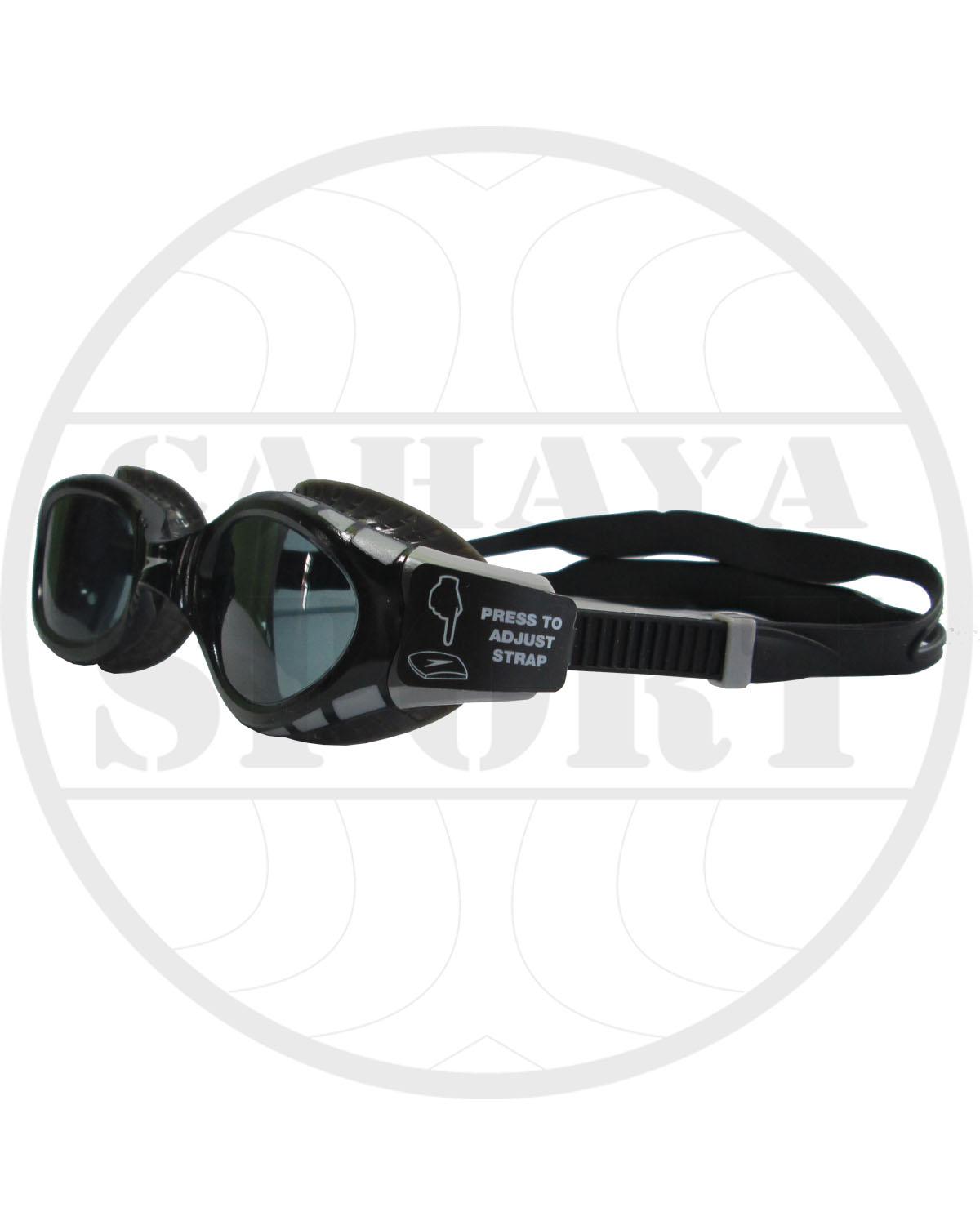 kacamata speedo original futura biofuse flexsial - hitam