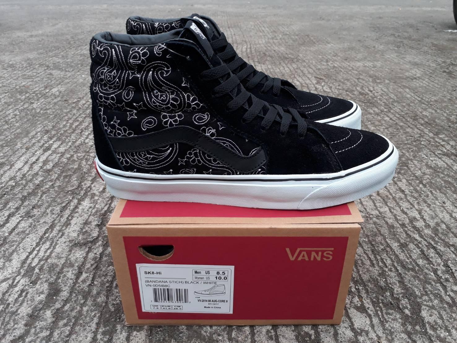 vns sk8 hi bandana stich wafle dt