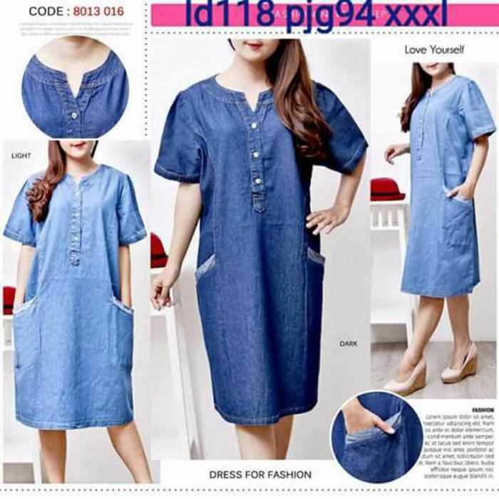 TRENDY JEANS / DRESS HAMIL / BAJU MENYUSUI / TERUSAN JEANS