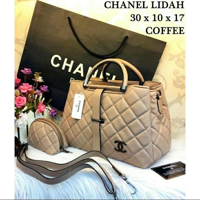 DISKON tas wanita chanel lidah/tas wanita murah/tas wanita branded import