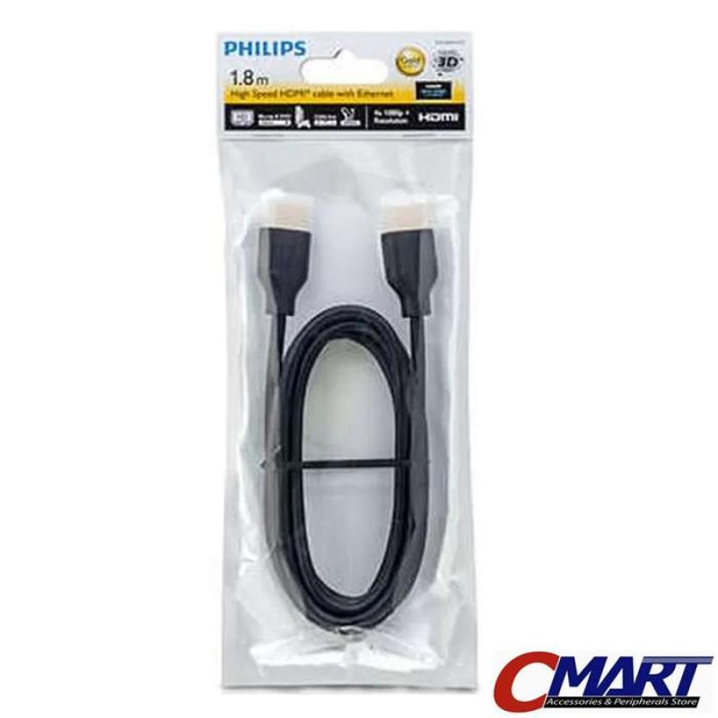 Philips Kabel HDMI to HDMI 1.8m Cable 1.8 m meter original - SWV5401H