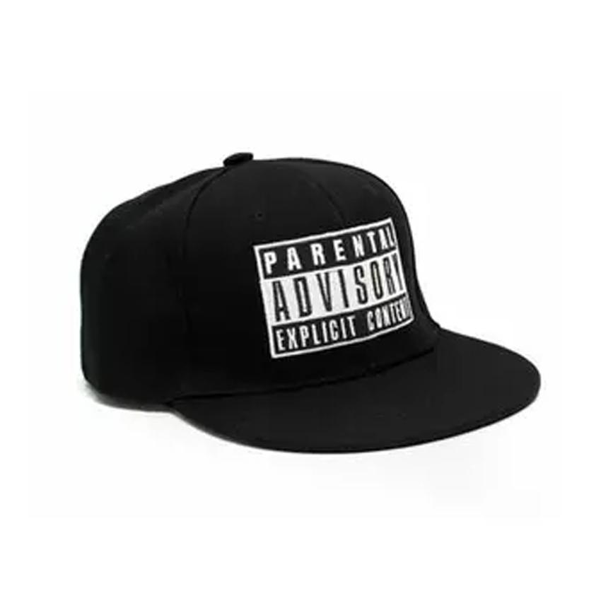 Jakarta Distro Topi SNAPBACK Parental Advesoty Hip Hop BLACK PREMIUM