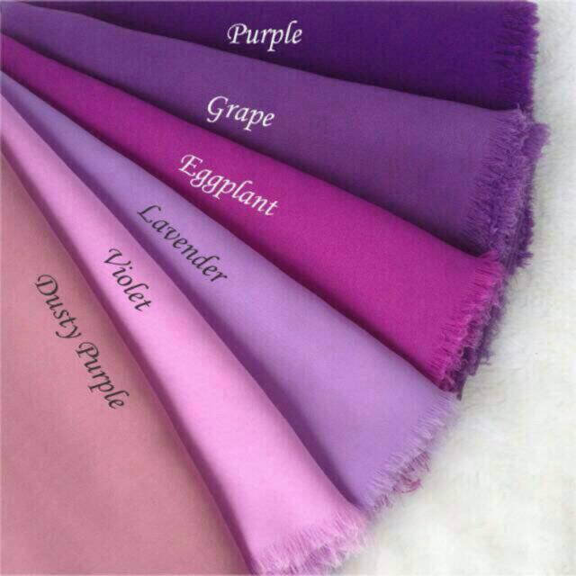 Evanz Kerudung Hijab Segi Empat Saudia Square Katun Rawis Exclusive