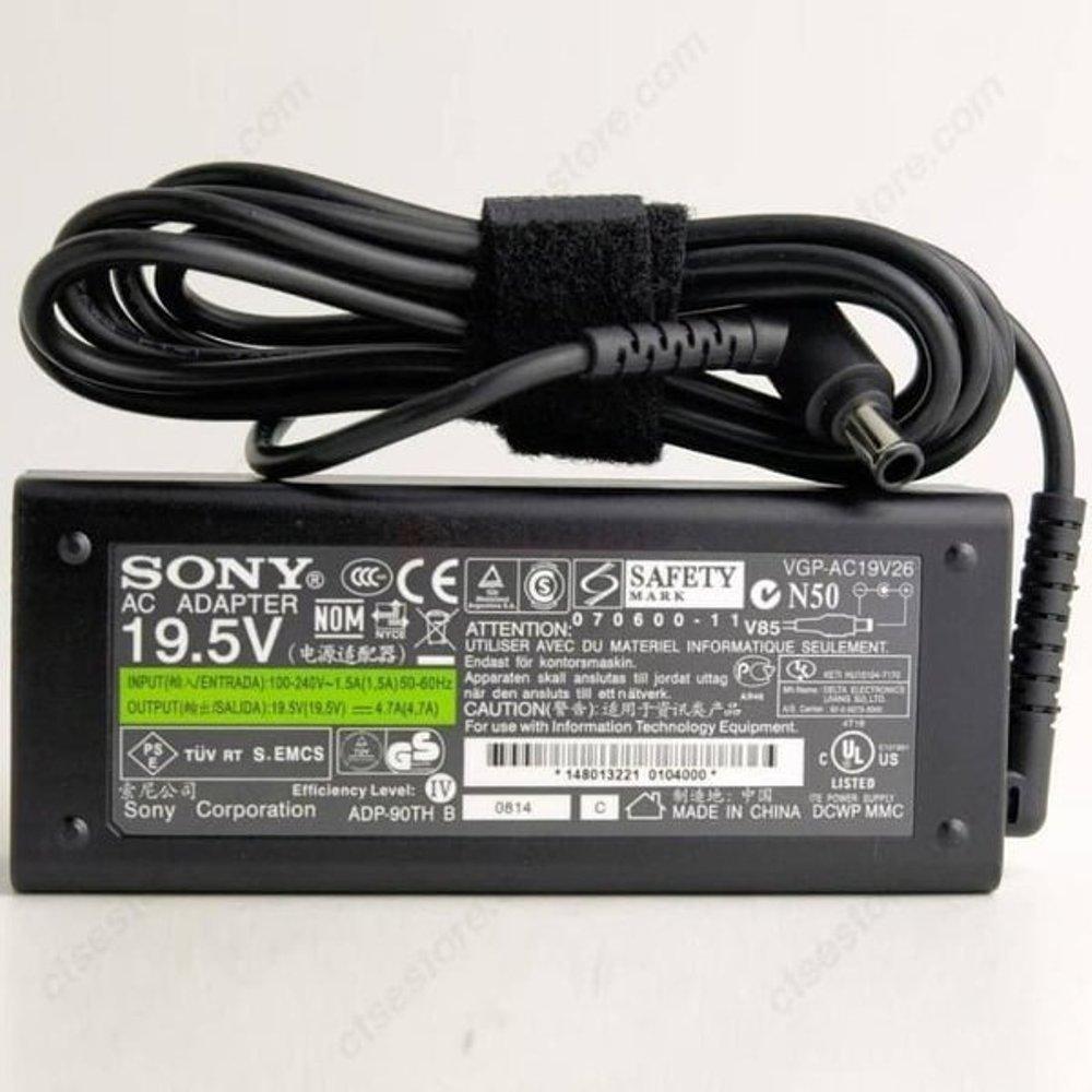 ORIGINAL Adaptor Charger Casan Laptop SONY VAIO BPS24 BPS26 BPS13 19v 19 5v 4 74a 19.5v 4.74a