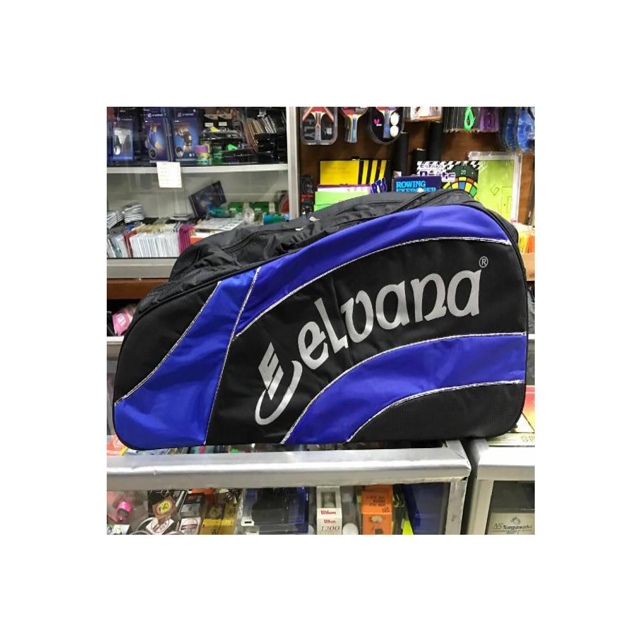 GROSIR Tas raket badminton Elvana 3 resleting murah