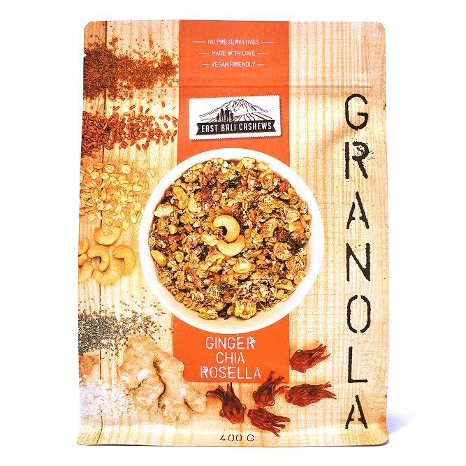 TERMURAH East Bali Cashew, Granola Fruit & Ginger (400gr) Snack Diet Sehat