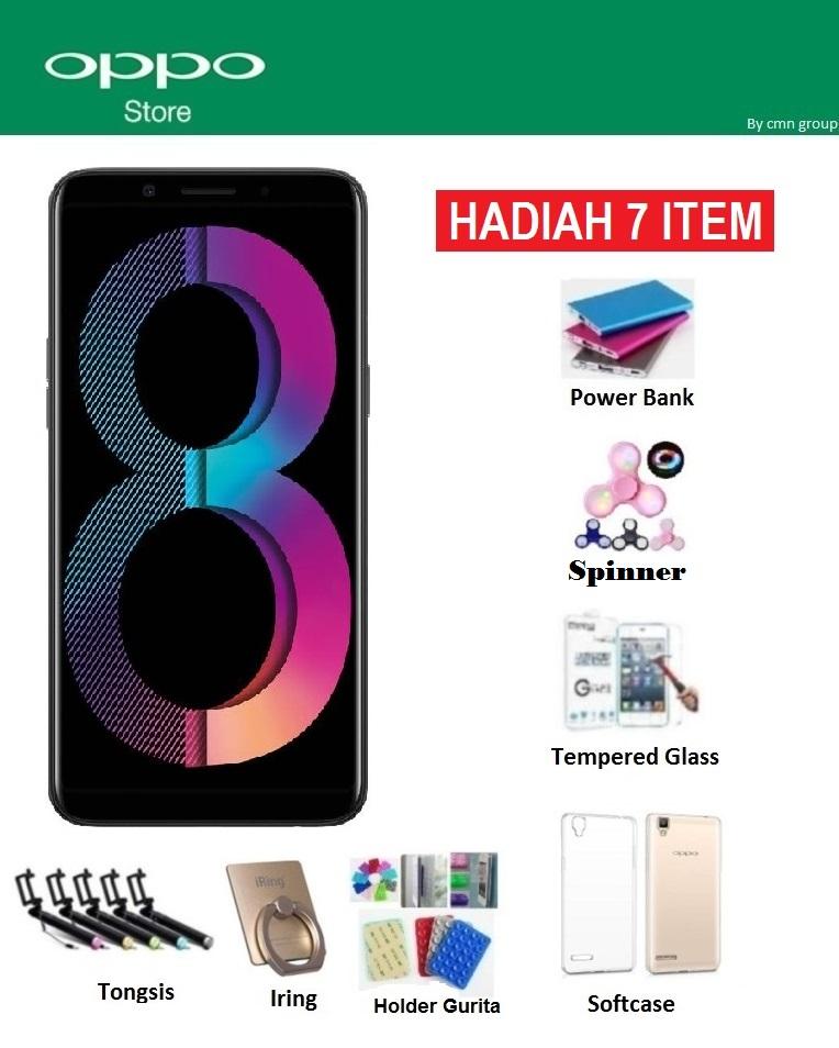 Oppo A83 Ram 2GB/16GB Red (New Colour) + Paket 7 Acc