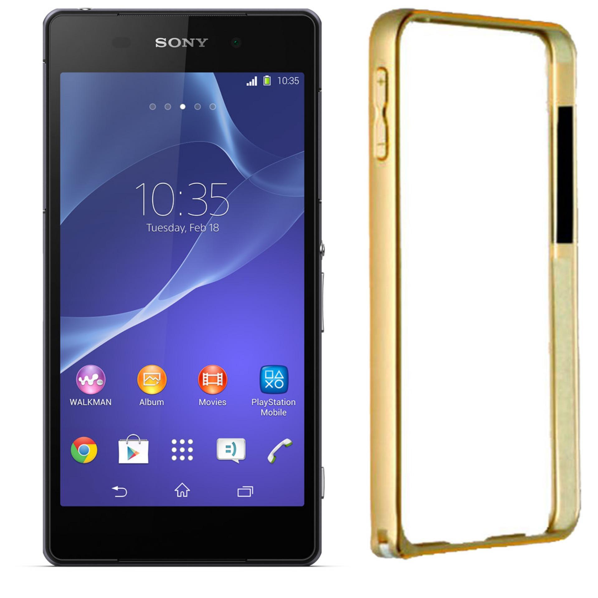 Beli Sony Do o Store Marwanto606 Aluminium Bumper Stainless Metal Bezel List for Sony Xperia Experia Z2 BIG Do o