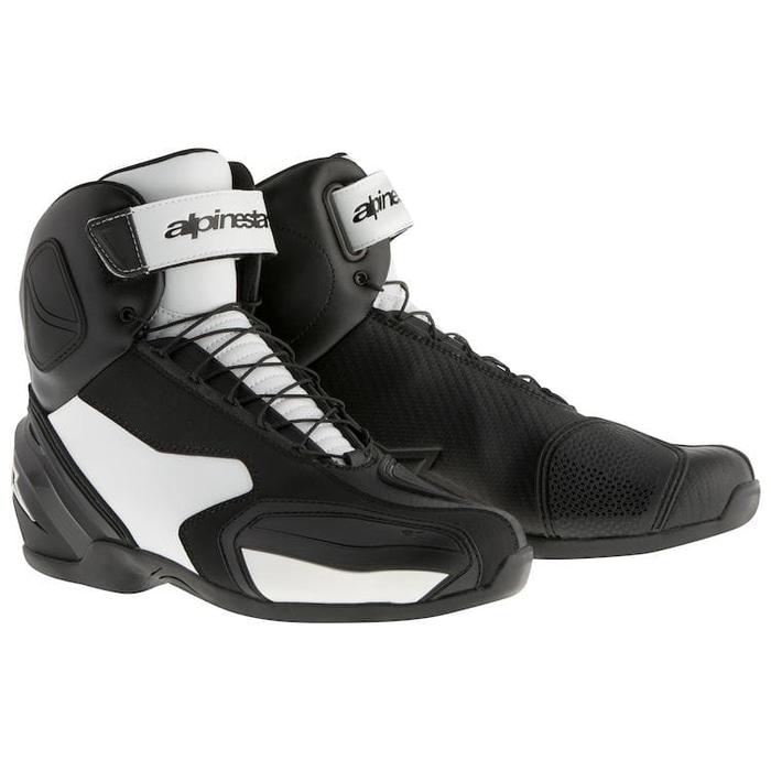ALPINESTARS SP-1 SHOES SEPATU TOURING ORIGINAL - BLACK WHITE
