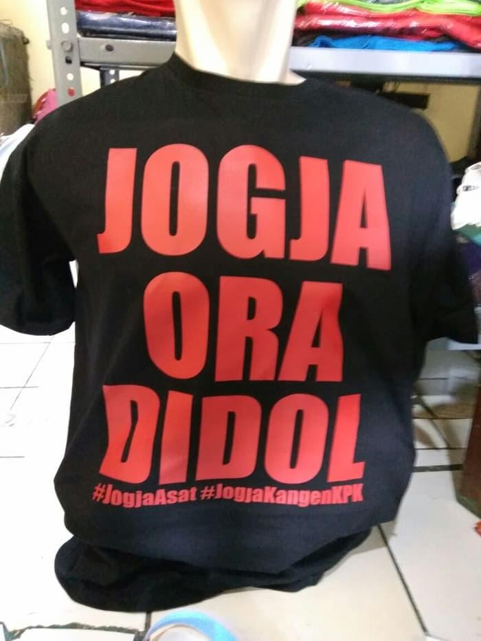 ASLI!!! kaos jogja ora didol || T shirt JOGJA ORA DIDOL - MSeuiC