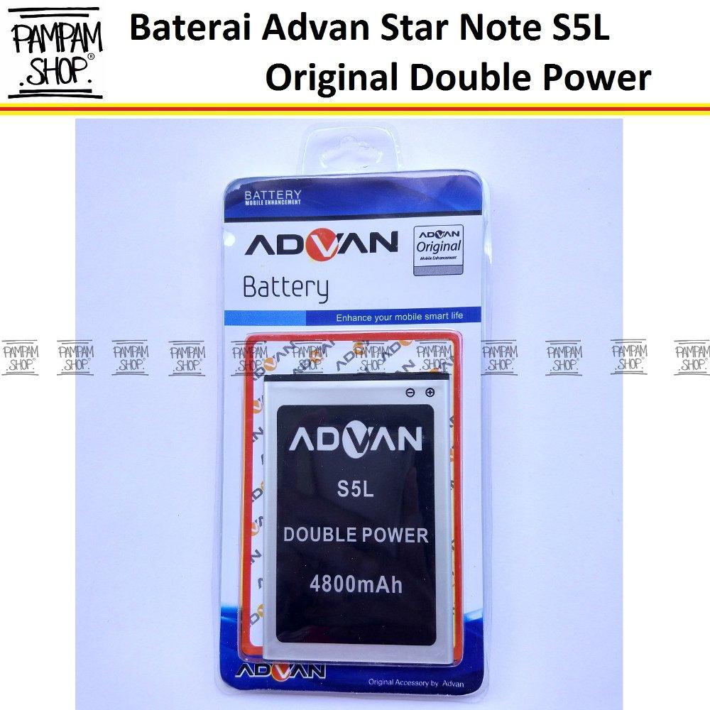 Baterai Handphone Advan Star Note S5L Original Double Power 100% OEM | Batre Batrai Battery HP Advance Ori