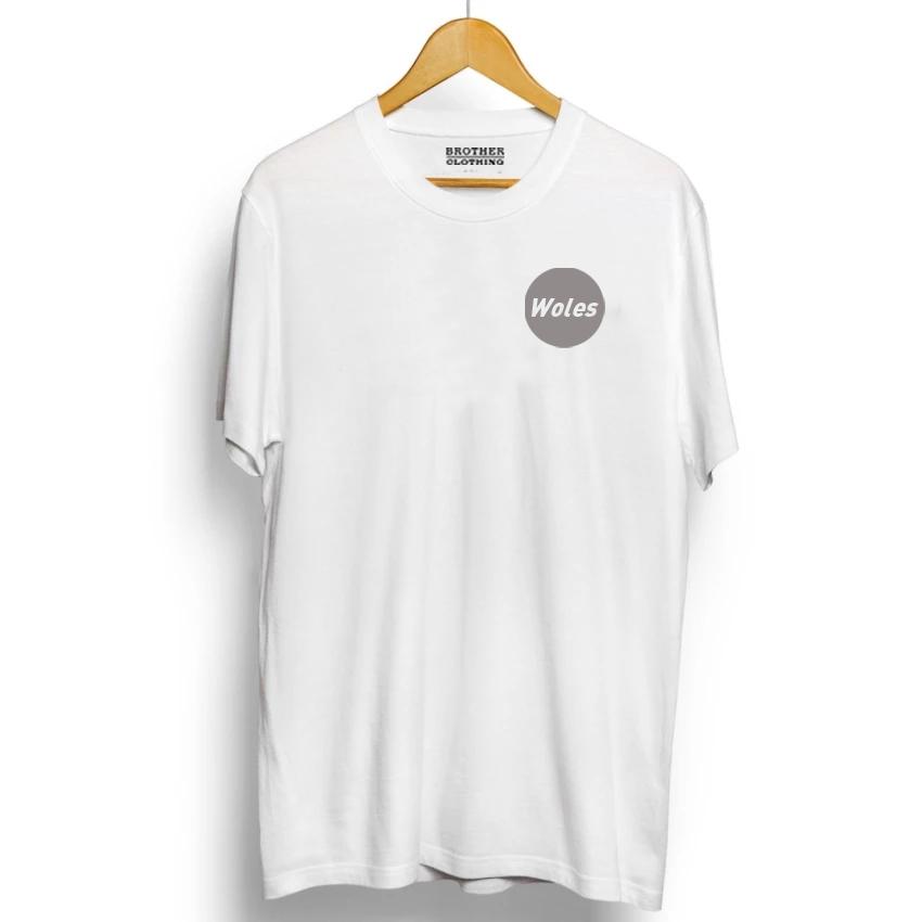 Brather Store Kaos Distro Pria Woles Circel Little Abu Premium