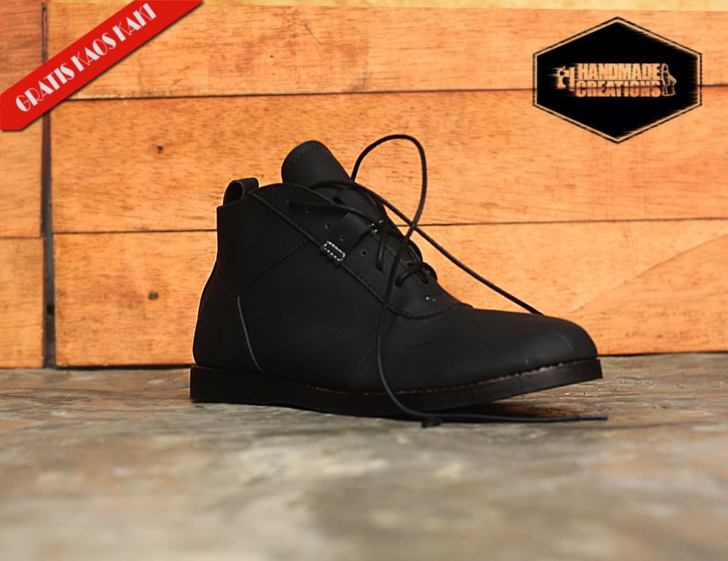 Terlaris Sepatu Boots pria Brodo black /kickers/Sneakers Branded/Sneakers Branded Paling Laku